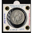 1887 Lire 2 Moneta Sigillata BB/QSpl Umberto I